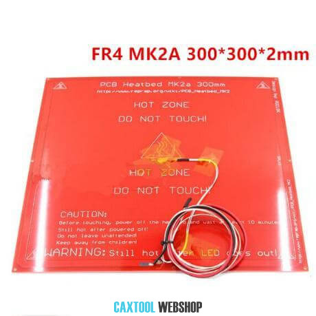 MK2A 300*300*2mm PCB heatbed fully assembled