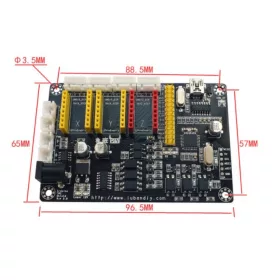   CNC 3 axis stepper motor controller + 3pcs A4988 motor driver