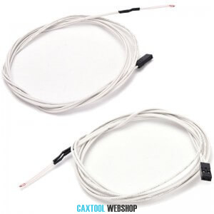NTC B3950 100KThermistors 1% with 1000mm Cable and 2pin 2.54mm Terminal