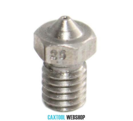 V6 stainless steel nozzle 0.4mm / 1.75mm