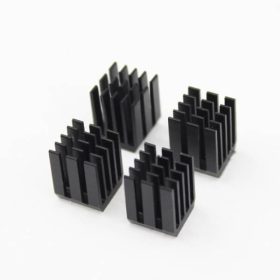   Heat Sink with Gummed Tape size:9x9x5mm (A4988 DRV8825 MKS TMC2100)
