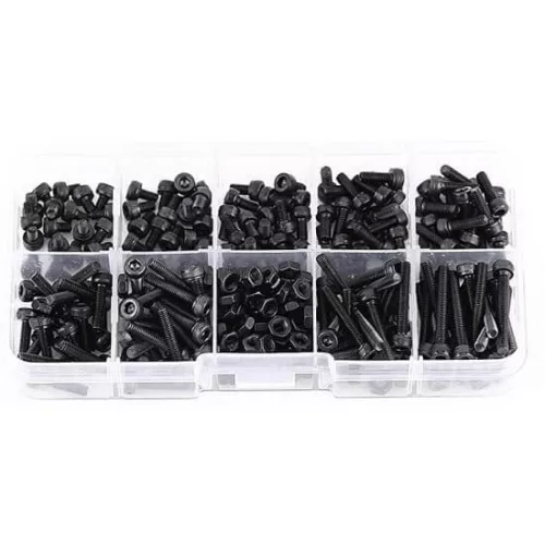 Inner hex screw set 240 pcs DIN 912 12.9 DSB M3