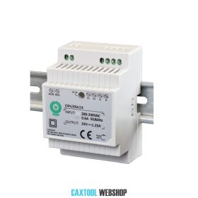MW Power DIN30W24 DIN rail power supply 30W 24V 1.25A