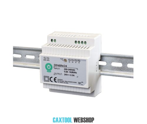 MW Power DIN60W24 DIN rail power supply 60W 24V 2.5A