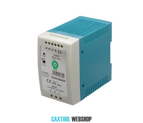 MW Power MDIN100W24 DIN rail power supply 100W 24V 4A
