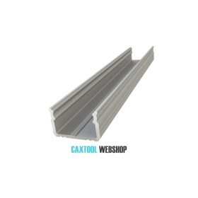   GLALU surface mountable anodized aluminium LED profile 9x16mm 2020mm silver