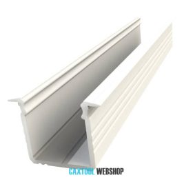 GLALU recessed aluminium LED profile 15x16mm 2020mm natural