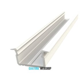 GLALU recessed aluminium LED profile 9x16mm 3000mm white