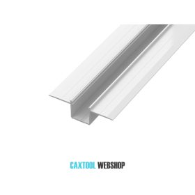 GLALU hidden aluminium LED profile 12,5x16mm 2020mm white