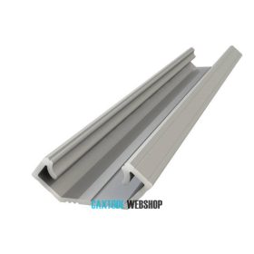   GLALU anodized aluminium LED corner profile 8,5x12mm 4150mm silver
