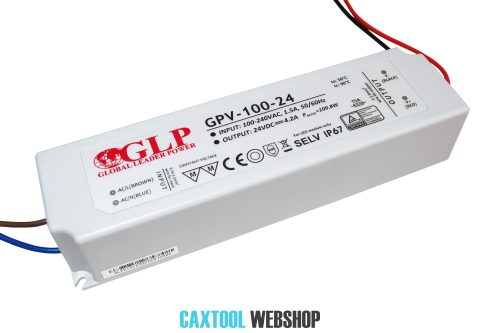GLP plastic LED power supply GPV-100-24 100W 24V 4.2A