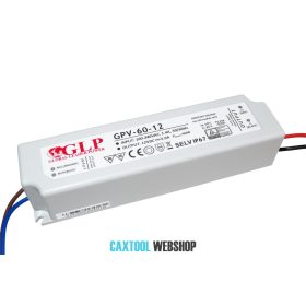 GLP plastic LED power supply GPV-60-12 60W 12V 5A