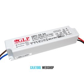 GLP plastic LED power supply GPV-35-24 35W 24V 1.5A