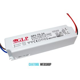 GLP plastic LED power supply GPV-75-24 75W 24V 3A