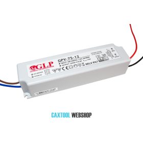 GLP plastic LED power supply GPV-75-12 75W 12V 6A