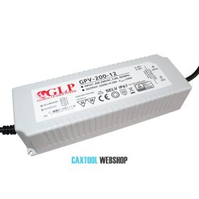 GLP plastic LED power supply GPV-200-12 200W 12V 16A