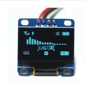 0.96" Inch Blue I2C IIC OLED LCDModule 4pin