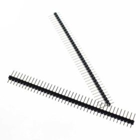 1x40pin Straight Pin Header 2.54mm Breakable (1pcs)