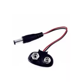 9V Battery Connector with DC