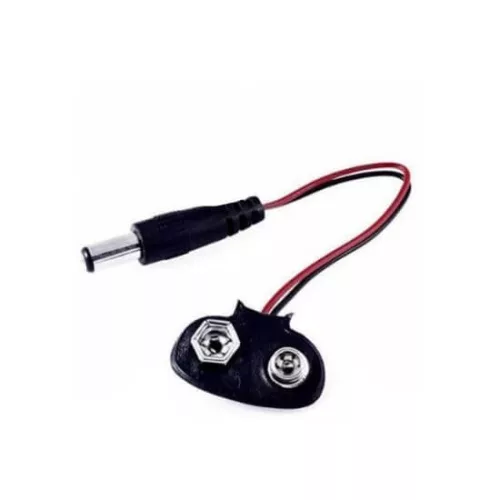9V Battery Connector with DC