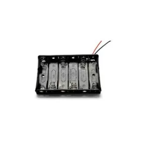6 x AA Battery Holder Box, Without Cover