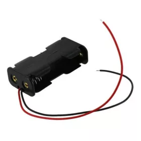 2 x AA Battery Holder Box (Back-to- Back)