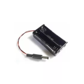 2 x 18650 Cell Box, Without Cover with DC