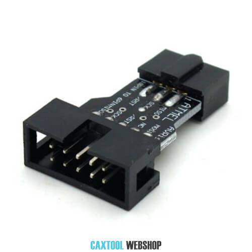 10 Pin to 6 Pin Adapter Board AVRISP USBASP STK500