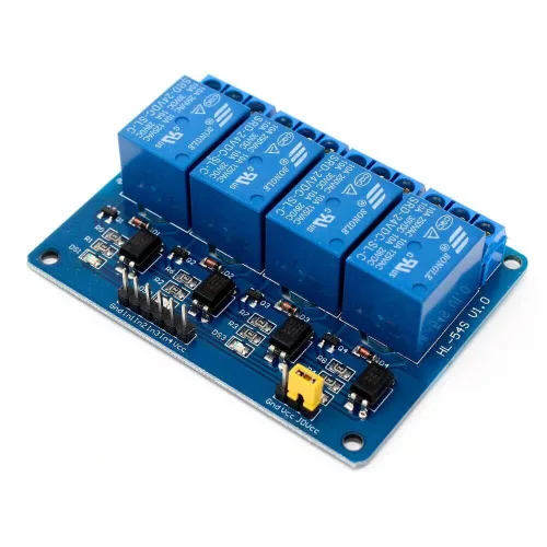4 Road/Channel Relay Module (with light coupling)24V