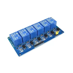 6 Road/Channel Relay Module (with light coupling)24V