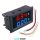 0.28inch 100V 100A Dual LED Voltmeter Ammeter Blue + Red