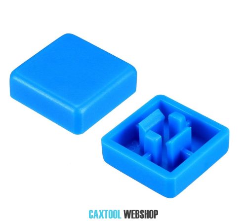 Square Cap for 12*12*7.3mm Square Tachile Switch Blue