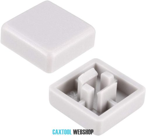Square Cap for 12*12*7.3mm Square Tachile Switch White