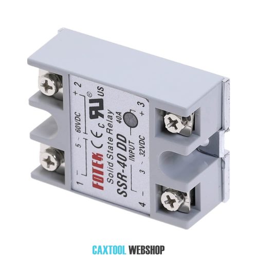 SSR-40DD Solid State Relay input 3-32VDC output 5-60VDC