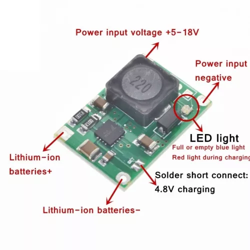 TP5100 4.2v 8.4v Single Double Lithium Battery Charge