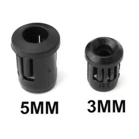 LED 5mm long Sleeve Black hole seat