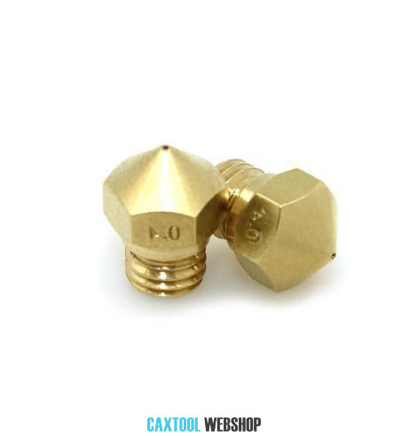 MK10 M7 Brass screw thread nozzle 0.5mm / 1.75mm
