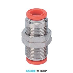 Pneumatic bulkhead connector RL10 8-6 mm