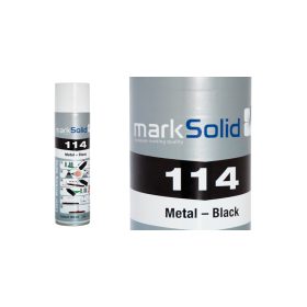   MarkSolid 114-300ml aerosolový rozprašovač, BLACK všechny kovy, pro CO2/YAG/Fiber lasery