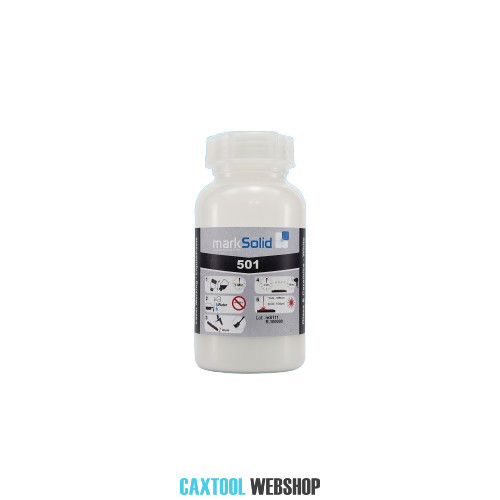 MarkSolid 501-50g Liquid/Paste, WHITE on glass/ceramic, for use in CO2/YAG/Fiber lasers