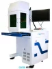 Fiber laser marking machine desktop type with security cover CAXTM_FHC_50W