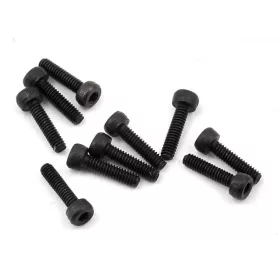 Cap head hex socket screw DIN 912 12.9 blackening M2x8