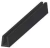 Edge protection "U" profile silicone black 6,85x3,2x6,35