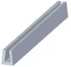 Edge protection "U" profile silicone gray 6,85x3,2x6,35