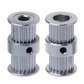 Double head GT2-6mm 20 teeth pulley 8mm bore