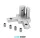B6 3 way corner connector 20 x 20 mm, 3D, 6mm groove