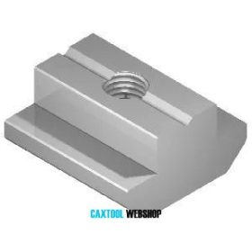 B10 slide nut 18x18x9 mm, M6 10mm groove