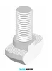 B10 hammer-head srew M8x20