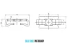 I6 standard-fastening 29x13x7,4 mm