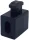 I8 Multiblock to attach panels PVC, black